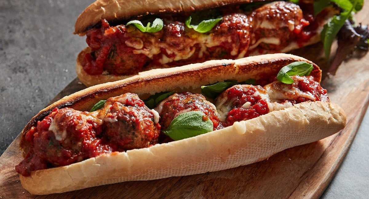 vegan meatball sub