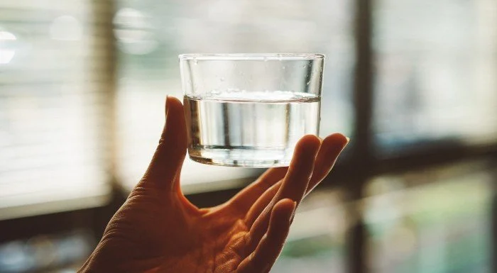 Reusable water bottle for staying hydrated during exercise