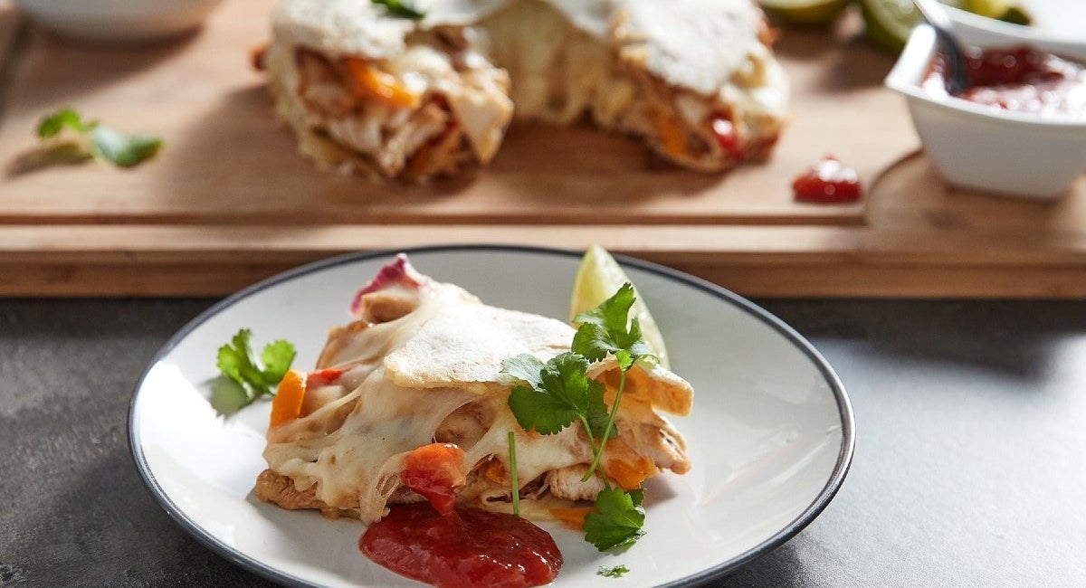 Fajita cake