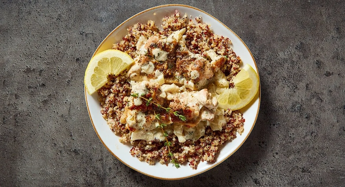 Creamy Lemon & Thyme Chicken
