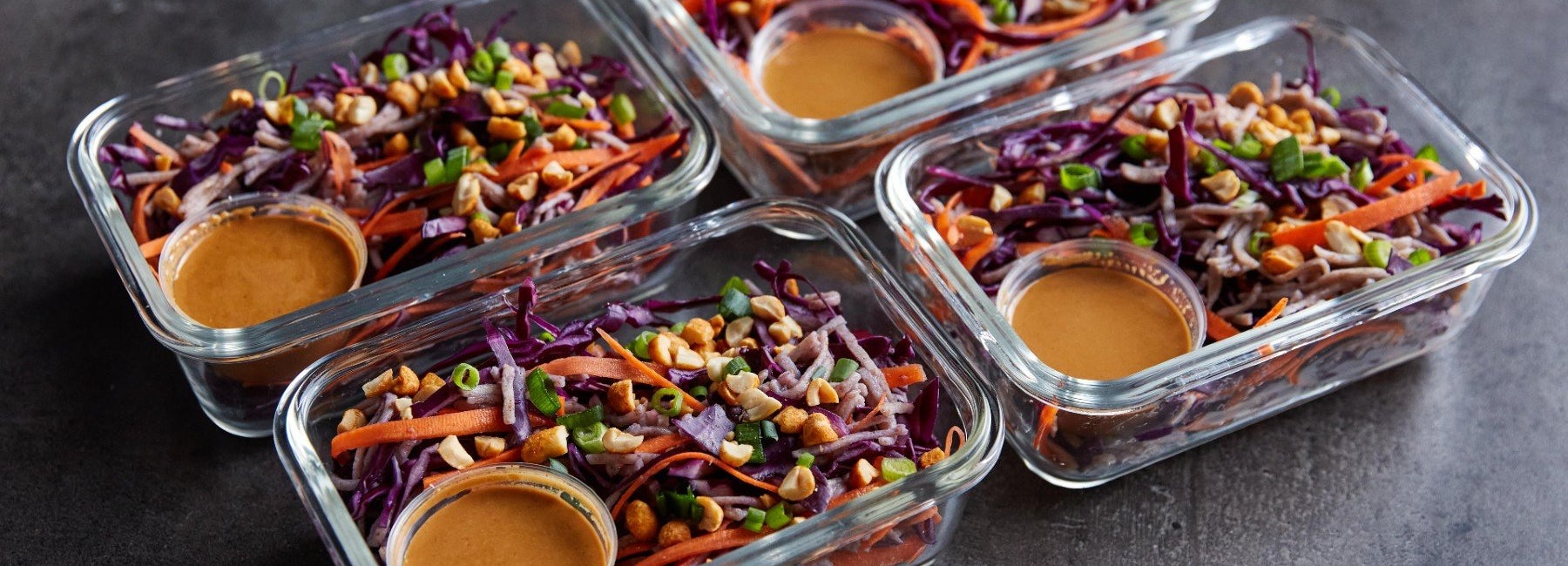 Cold Peanut Noodle Salad Meal Prep