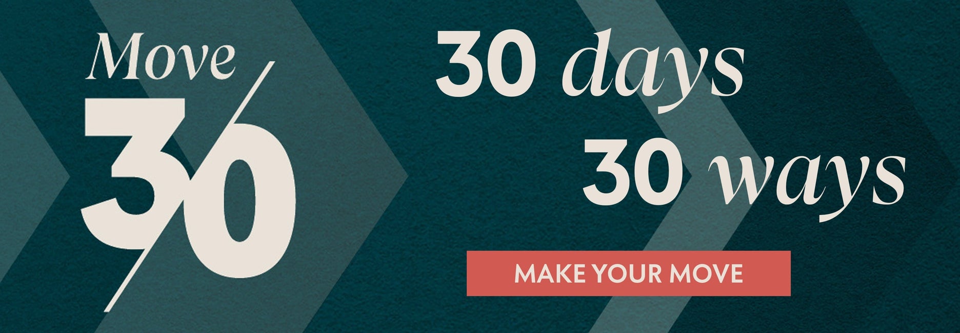 Move 30 exercise challenge banner