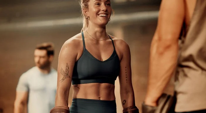 woman exercising