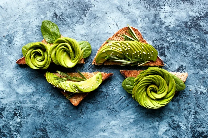 avocado roses