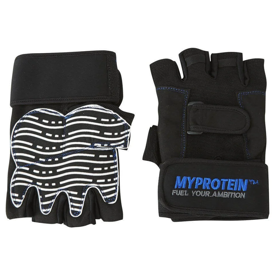 Myprotein Pro Training Lifting Gloves - S - Black Image 1
