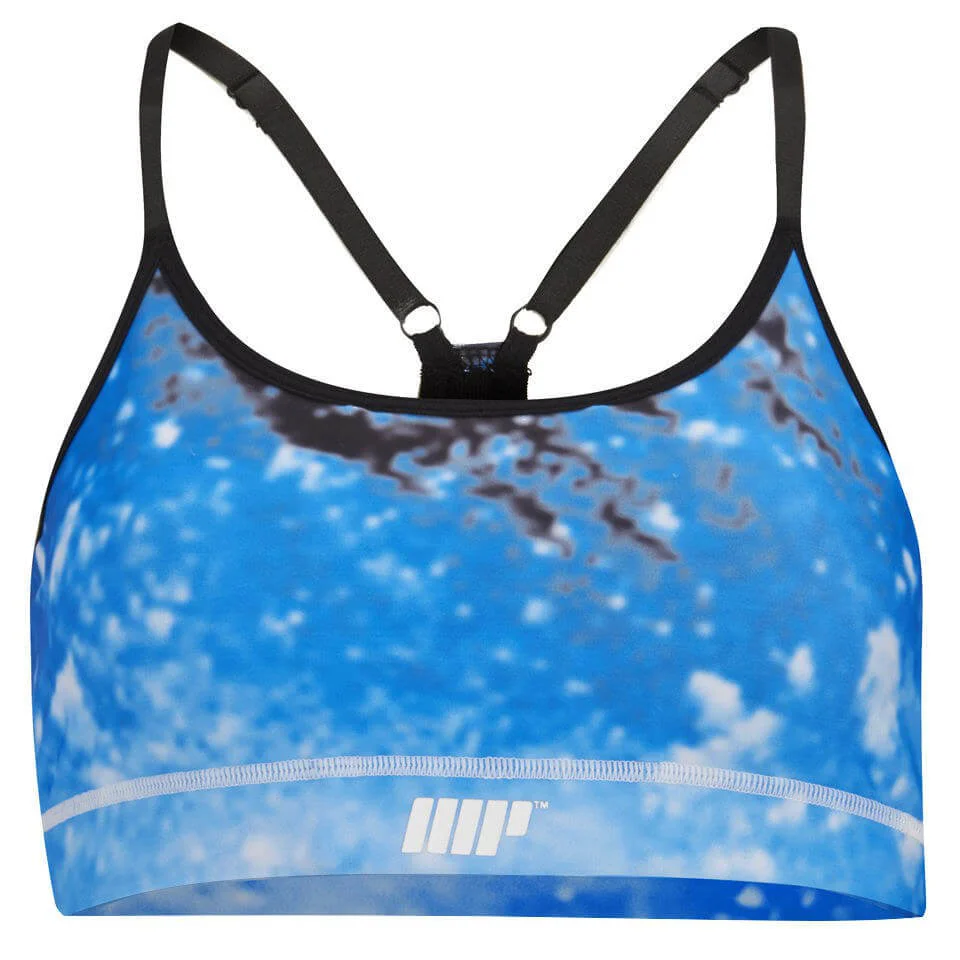 Myprotein Women's Power Bra - Pattern - XS/US 2 - Black Image 1