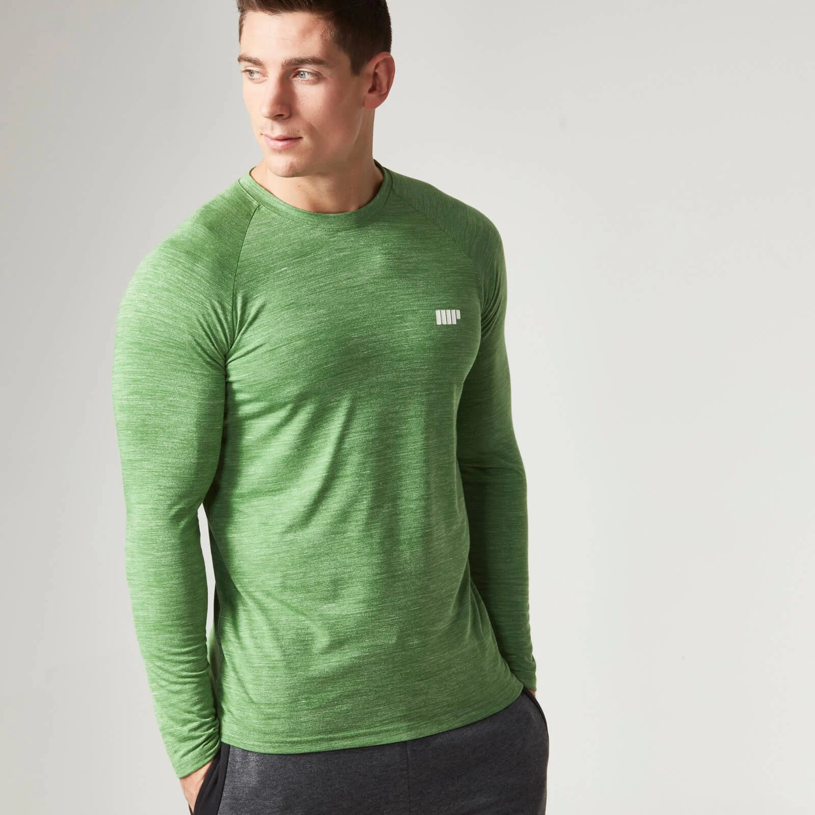 Performance Long-Sleeve Top - L - Green Image 1