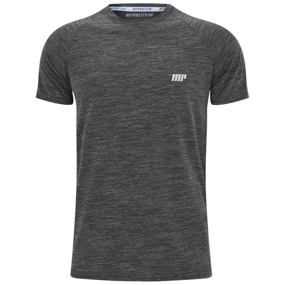 Myprotein Men's Performance Short Sleeve Top - Black - XXL - Black Image 1