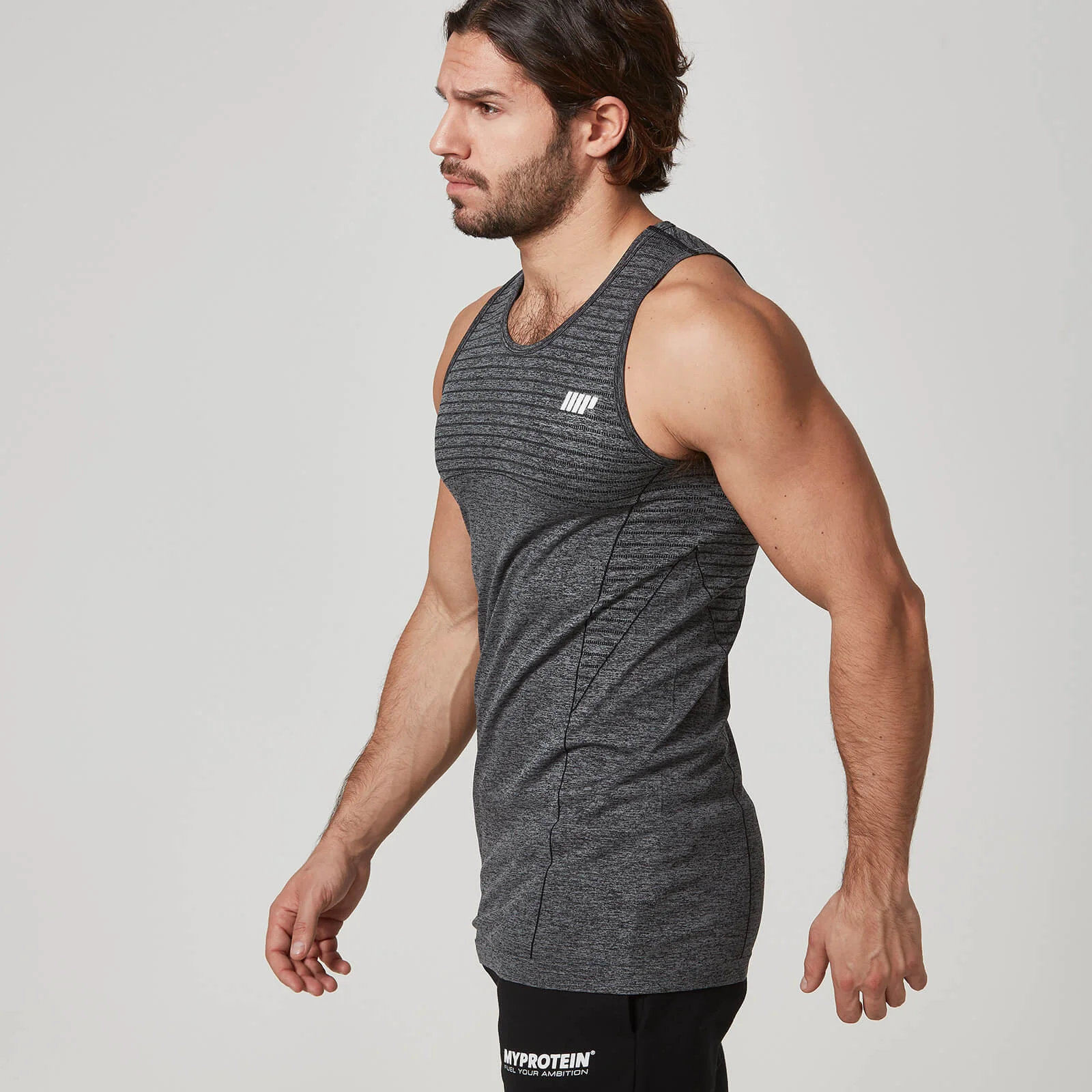 Seamless Tank - XXL - Black Image 1