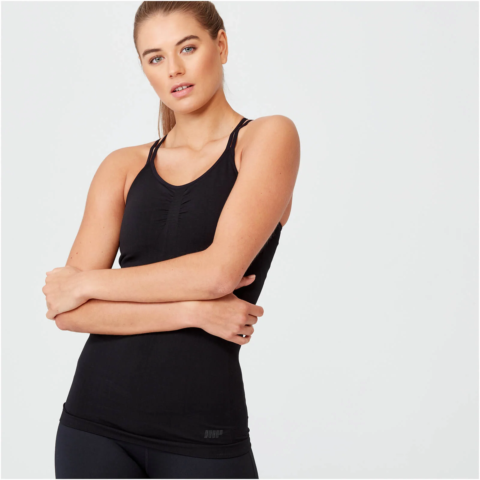 Shape Seamless Vest - Black - XS - Black Image 1