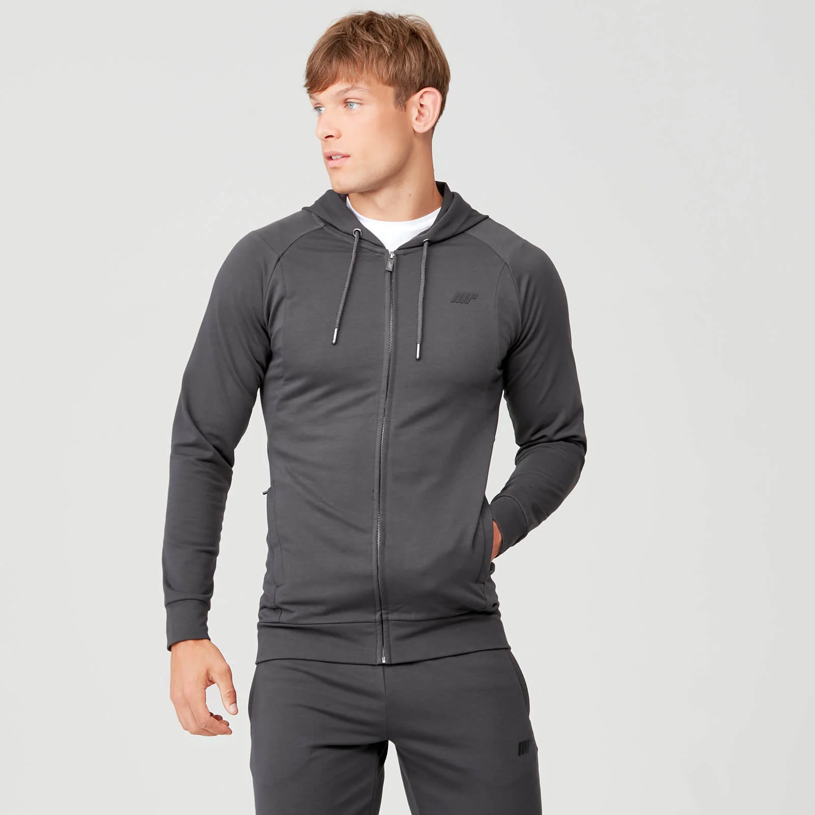 Form Zip Up Hoodie - Slate - XXL Image 1