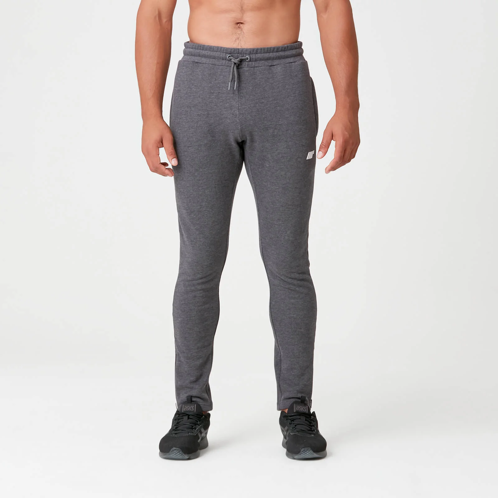 MP Men's Tru-Fit Slim Fit Joggers - Charcoal Marl - M Image 1