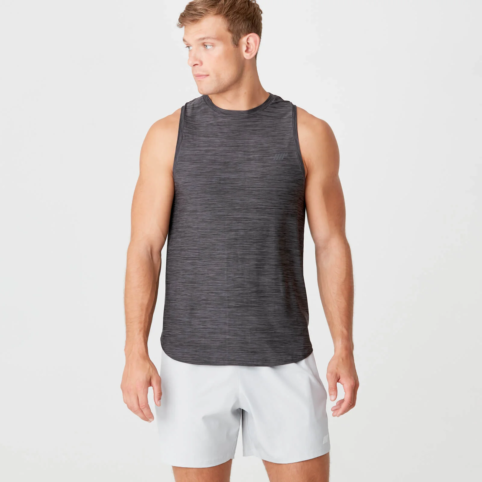 MP Men's Dry-Tech Infinity Tank Top - Slate Marl - S Image 1