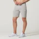 MP Men's Tru-Fit Zip Sweatshorts - Grey