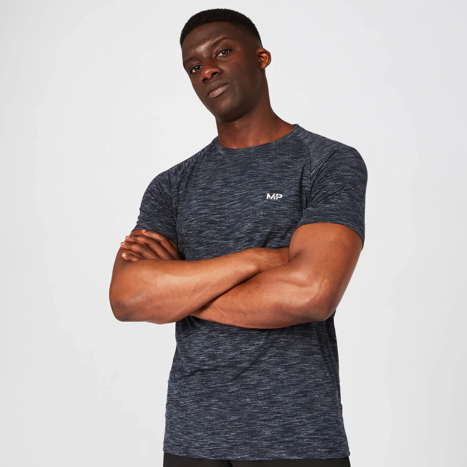 MP Men's Performance T-Shirt - Navy Marl - XXXL Image 1