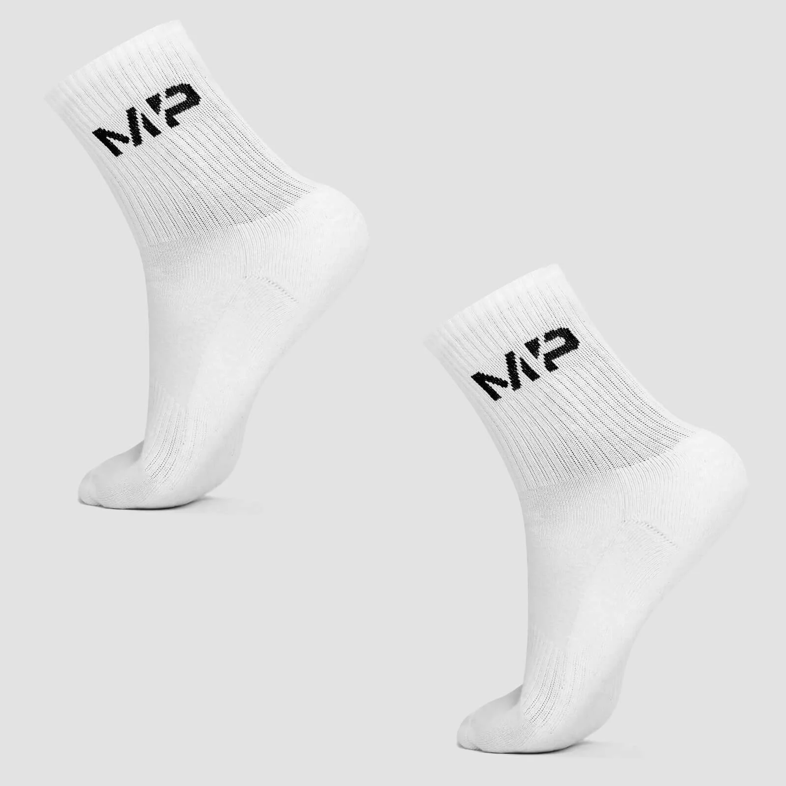 MP Women's Crew Socks - White (2 Pack) - UK 3-6 Image 1
