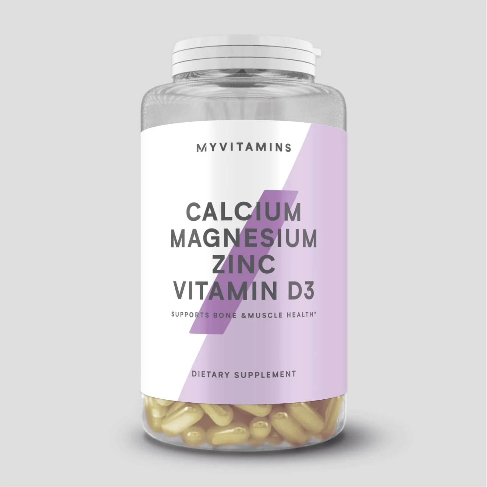 Calcium, Magnesium, Zinc & Vitamin D3 Softgels - 90Softgels Image 1