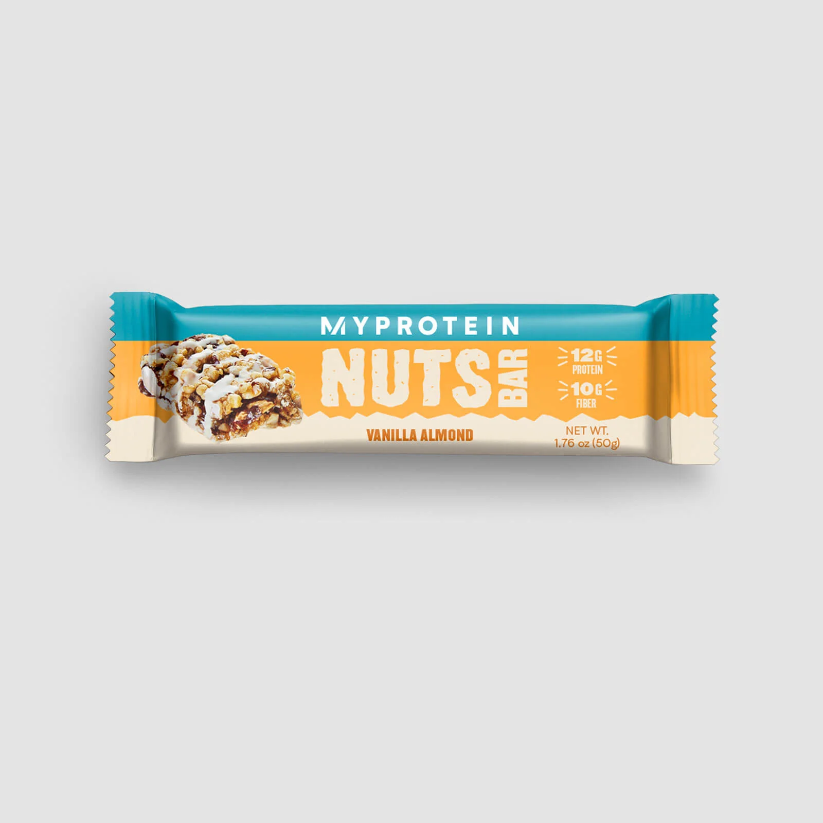 NUTS Bar - 6 x 50g - Vanilla Almond Image 1