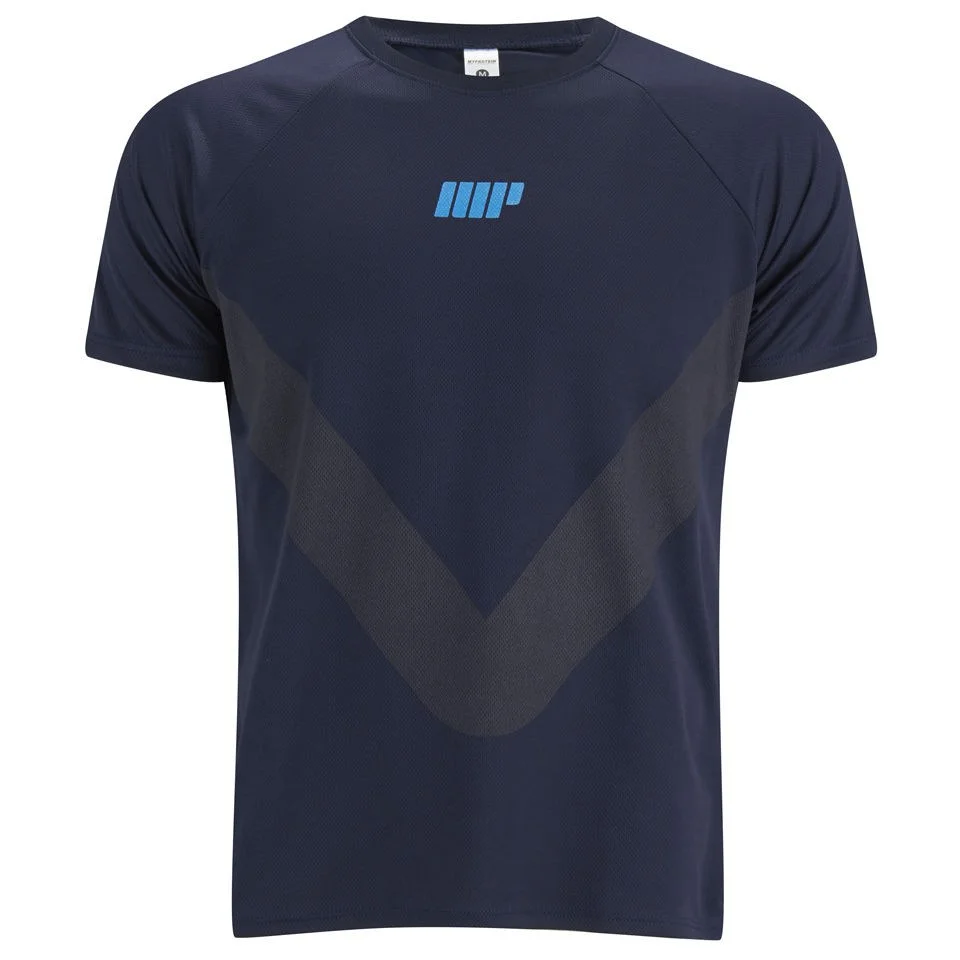 Myprotein Men's Running T-Shirt - Navy Image 1
