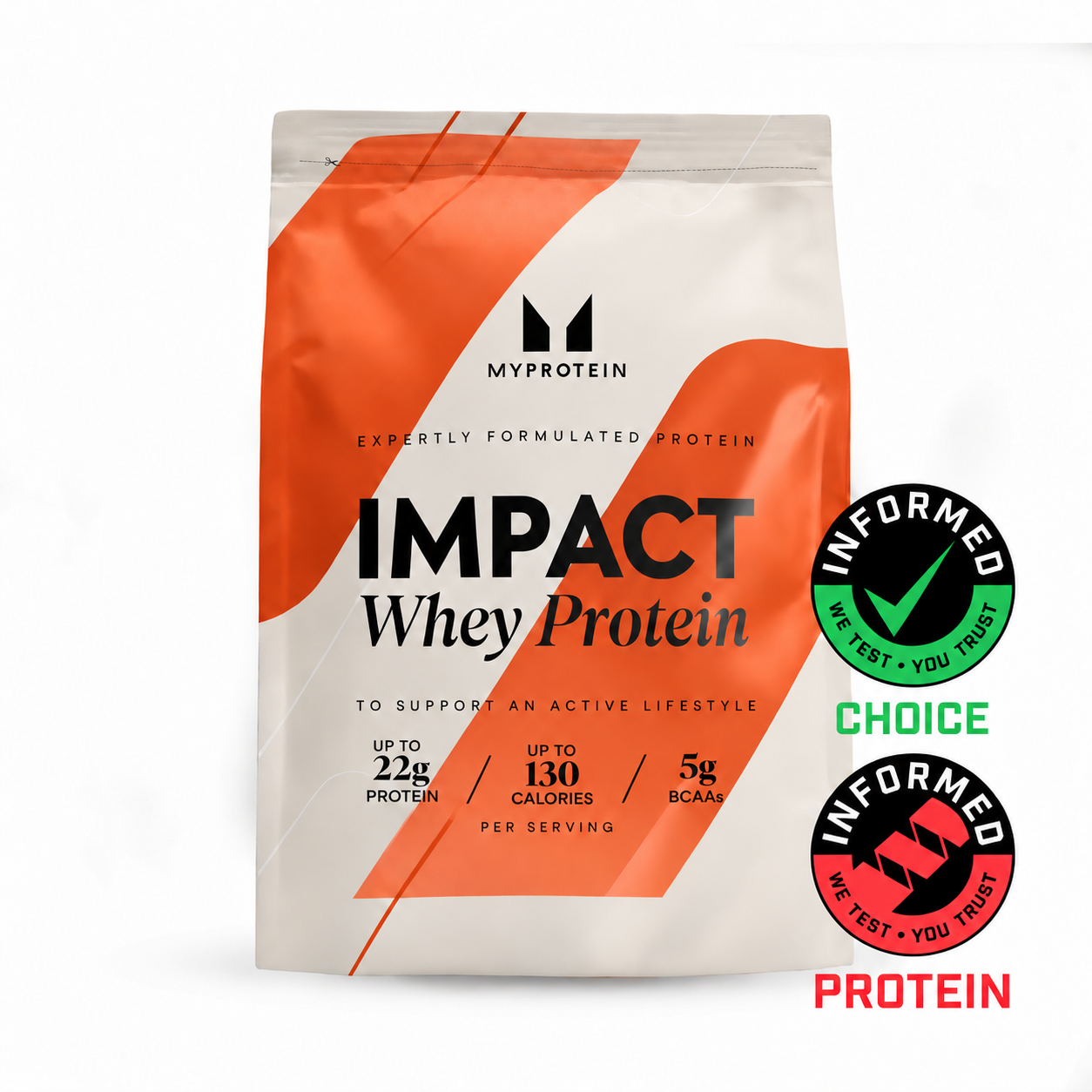 Impact Whey Protein - 0.55lb - Salted Caramel Image 1