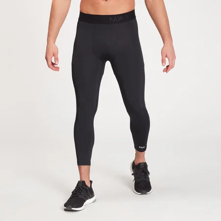 MP Men's Training 3/4 Baselayer Leggings - Black