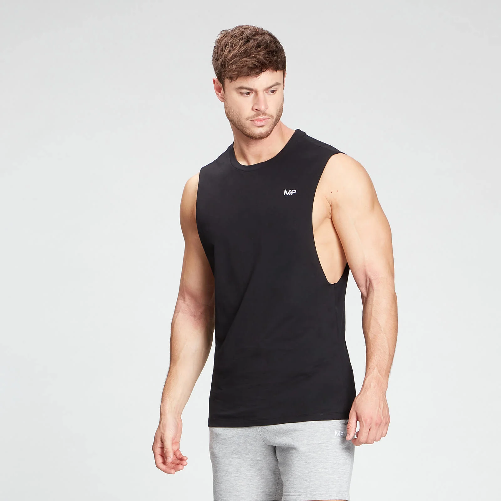 MP Men's Rest Day Tank Top - Black/White (2 Pack) - XXXL Image 1