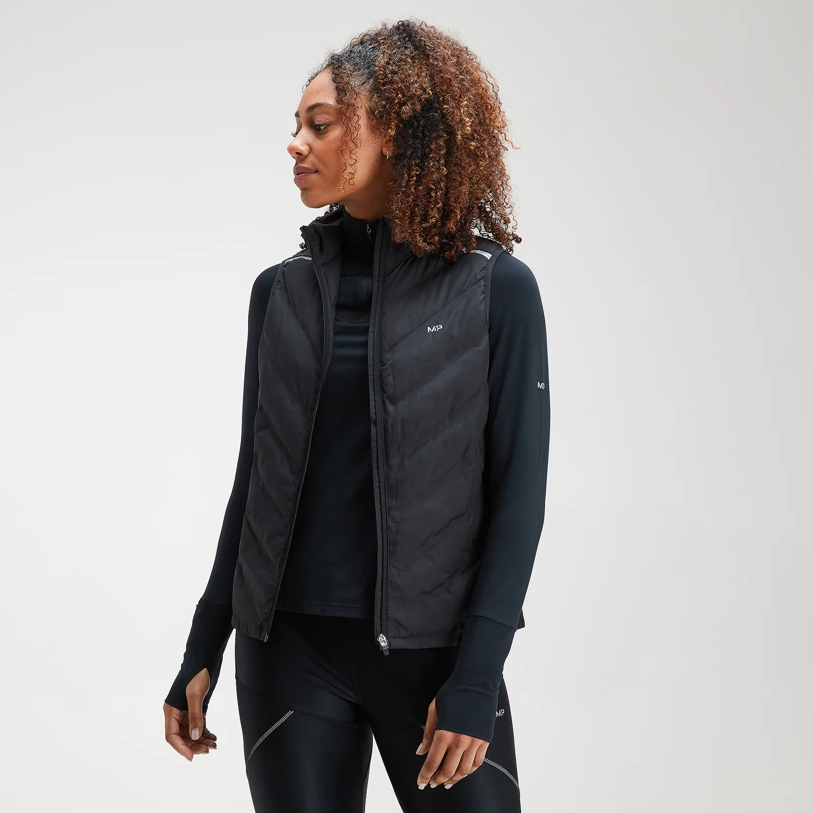 MP Women's Velocity Gilet- Black - XXS Image 1