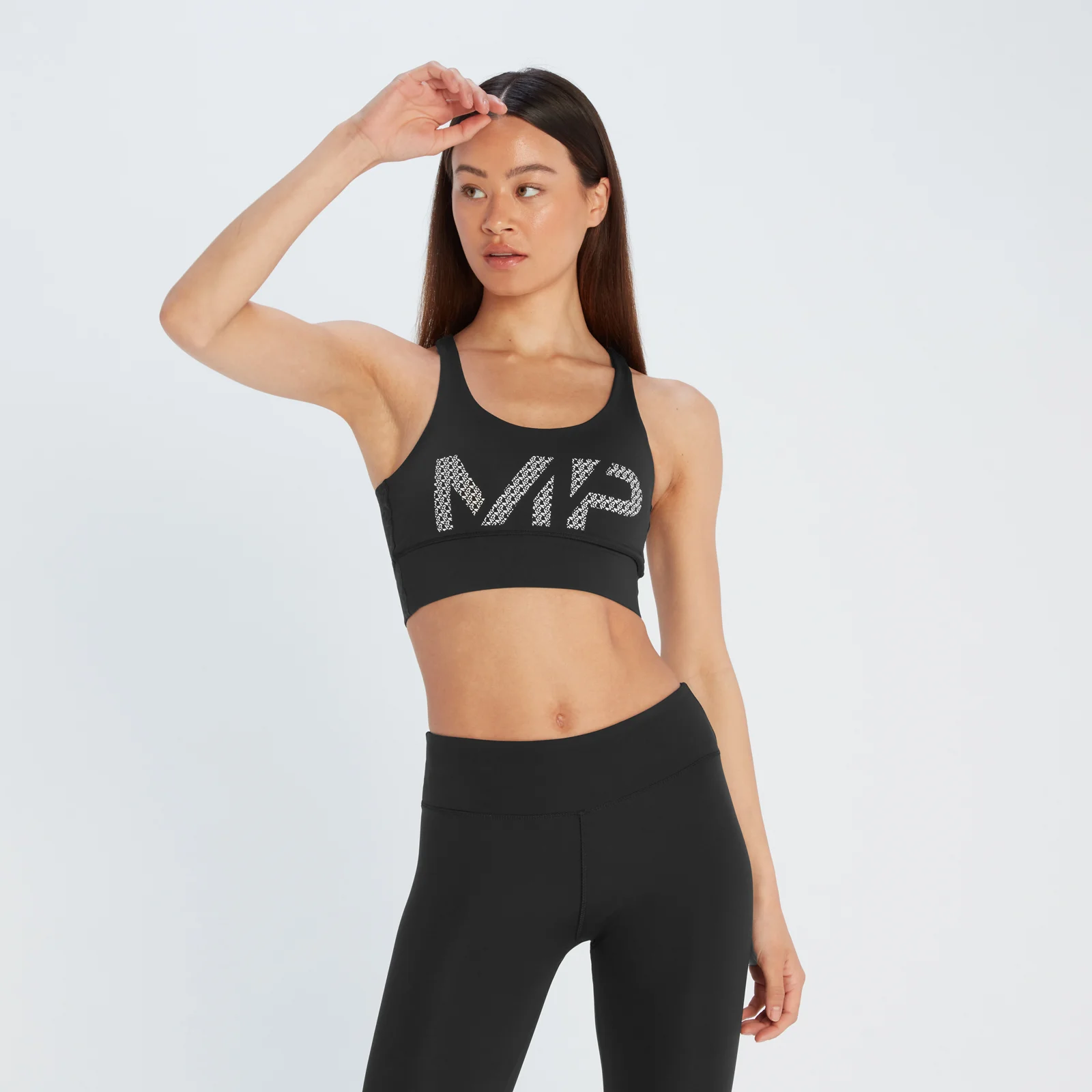 MP Women's Printed Training Bra - Black - XXL Image 1