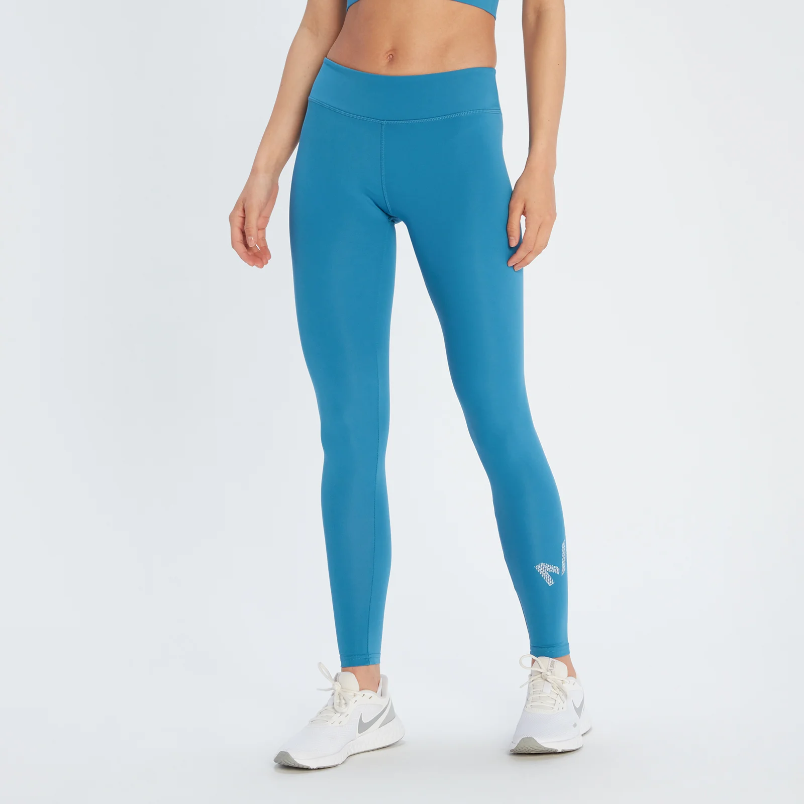 MP Women's Printed Training Leggings - Pilot Blue - L Image 1