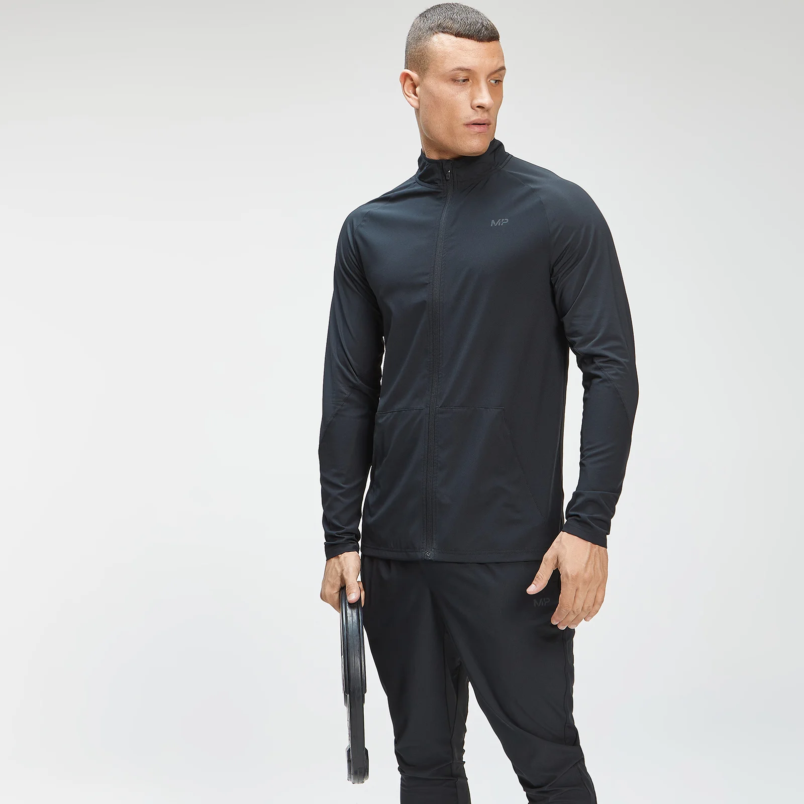 MP Men's Tempo Track Top - Black - XXS Image 1