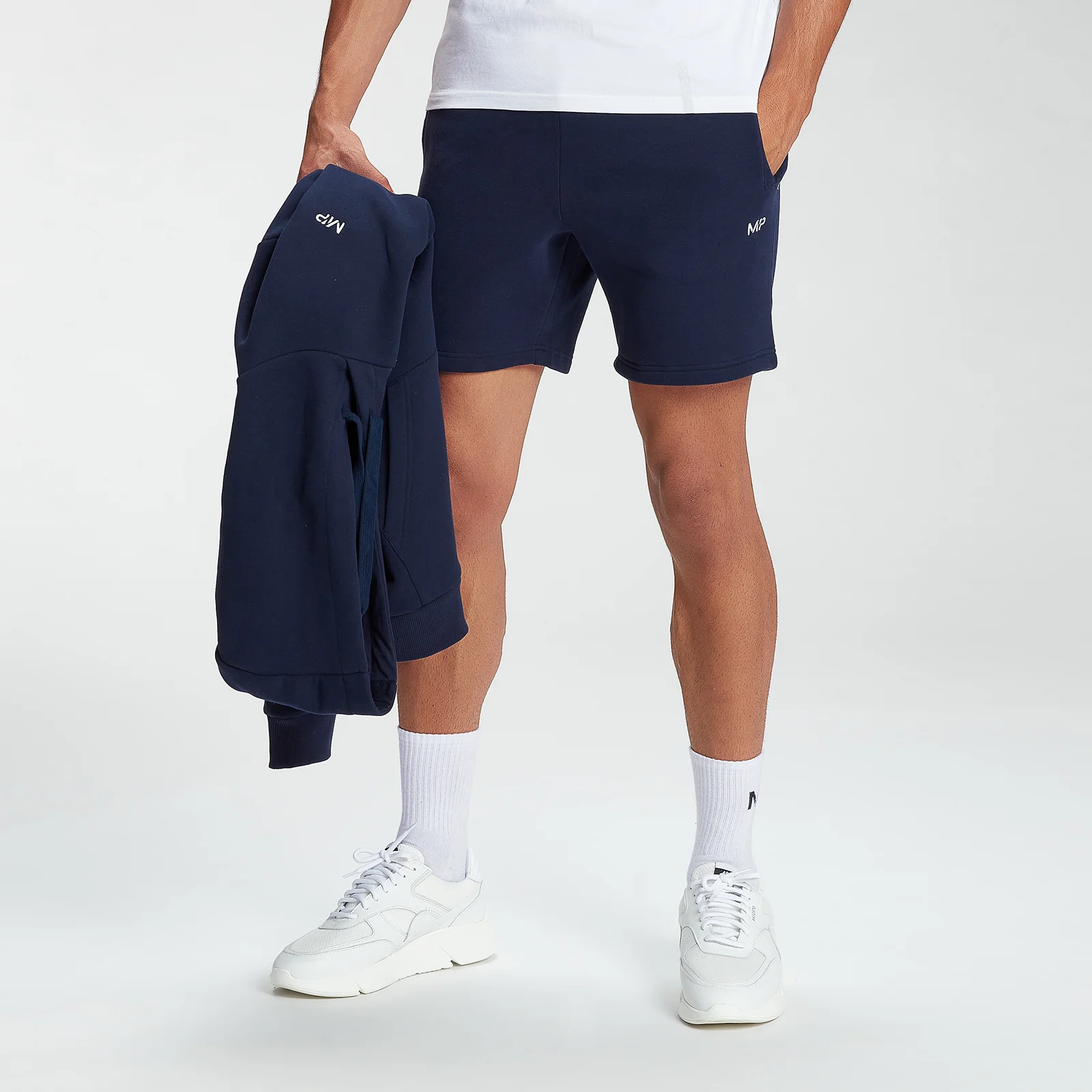 MP Men's Rest Day Sweatshorts - Navy - XS Image 1