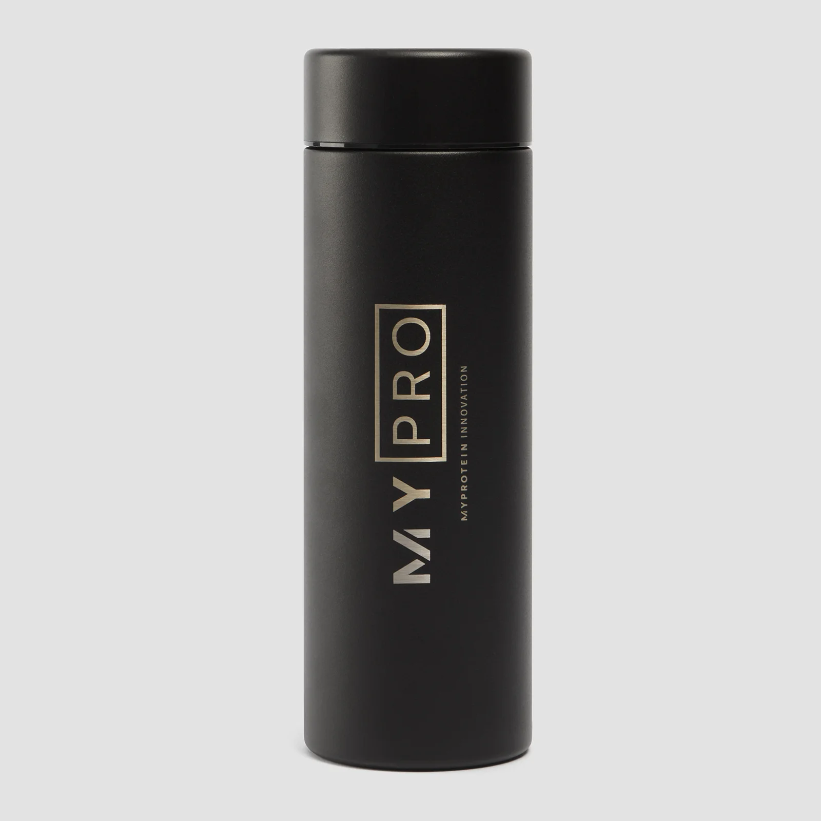 MYPRO Large Metal Water Bottle - Black - 750ml Image 1