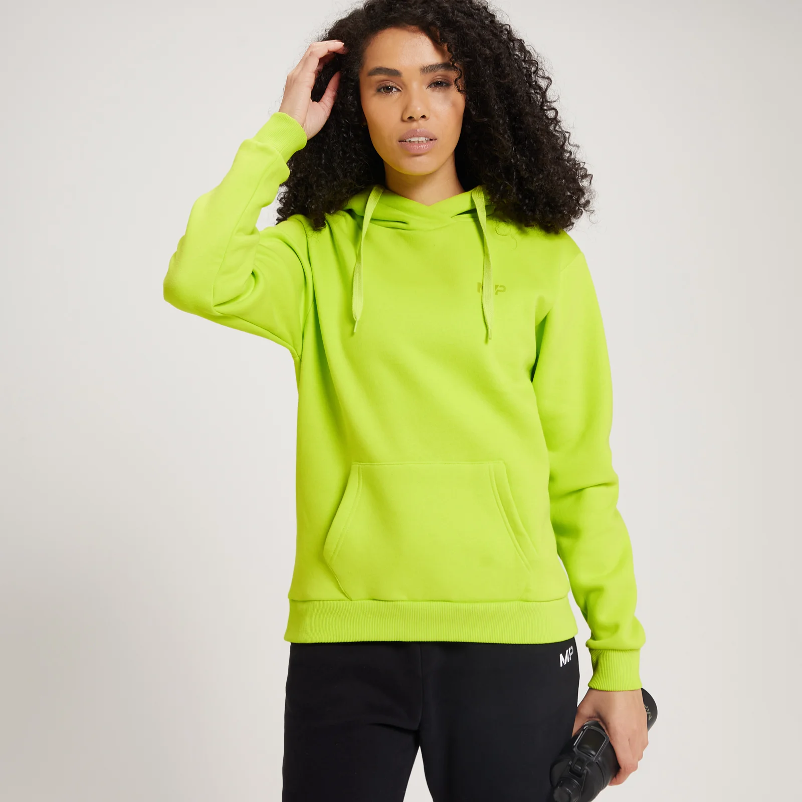 MP Women's Fade Graphic Hoodie - Lime - XXS Image 1