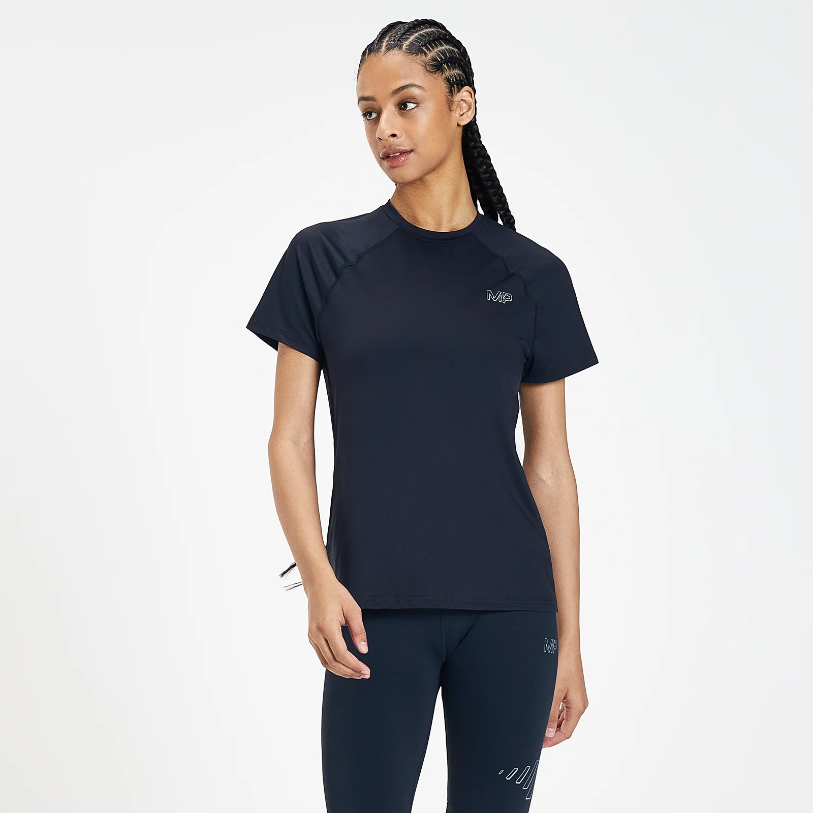 MP Women's Infinity Mark Training Cycling Shorts - Petrol blue - XXS Image 1