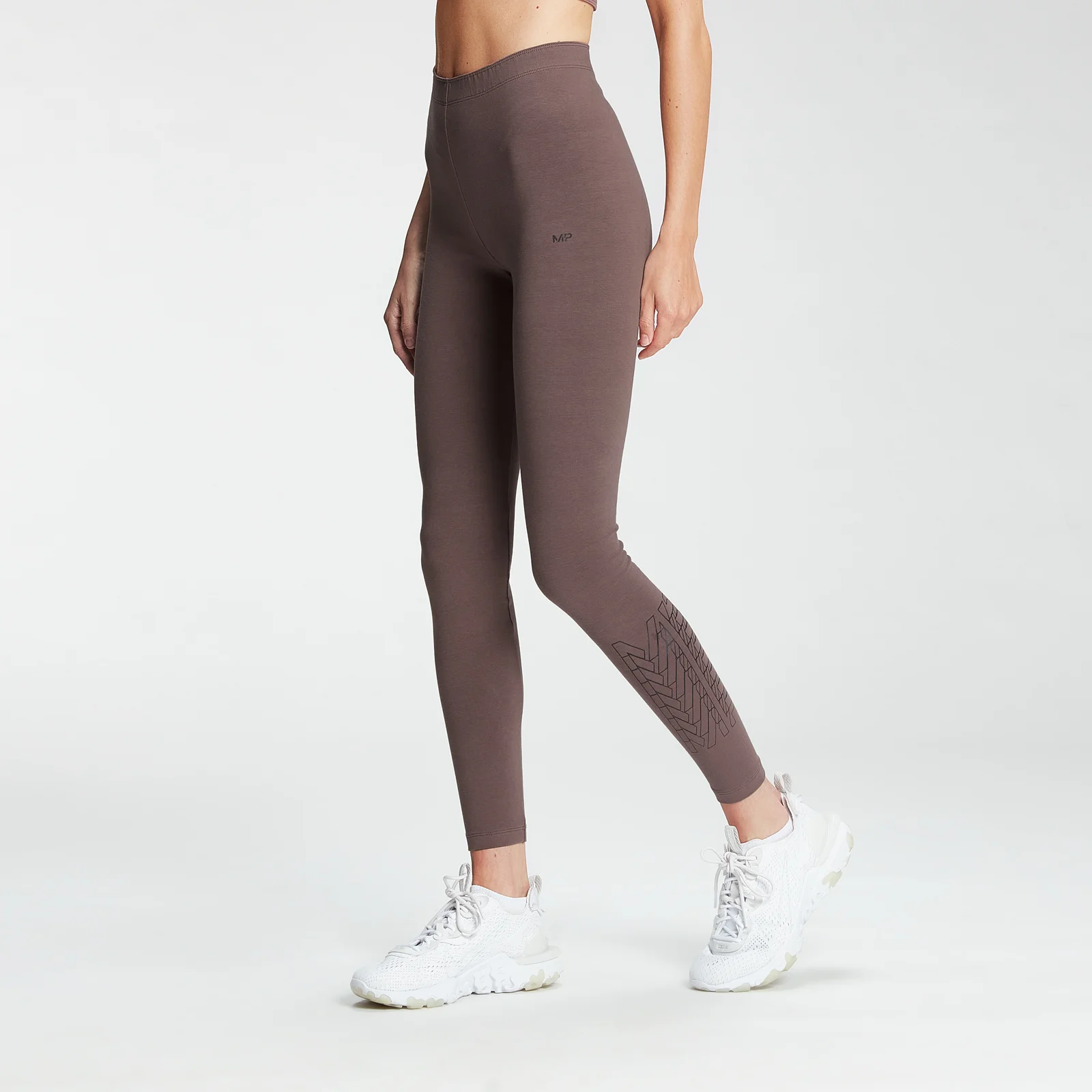 MP Women's Repeat MP Leggings - Warm Brown - XXS Image 1