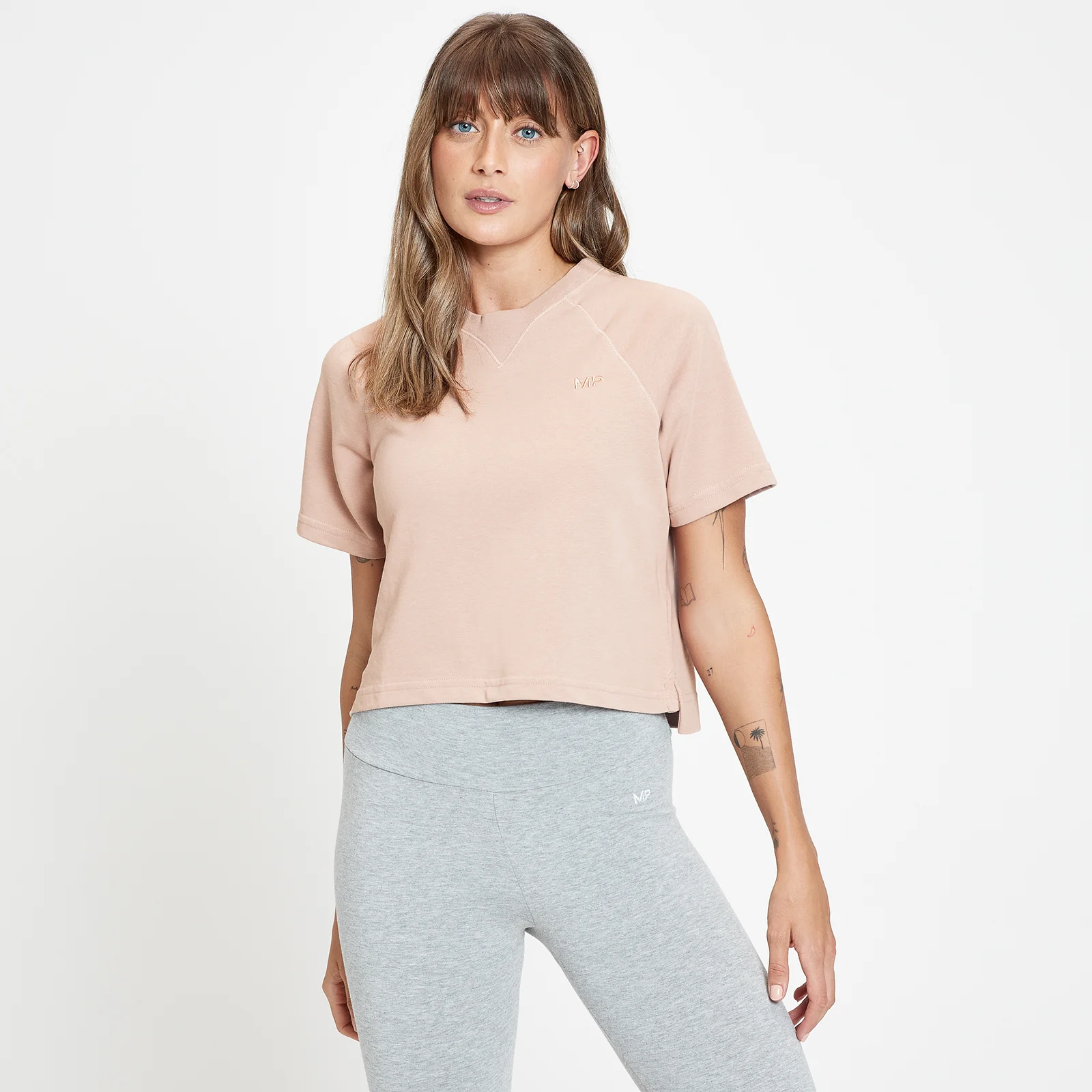 MP Women's Rest Day Short Sleeve Top - Fawn - XS Image 1