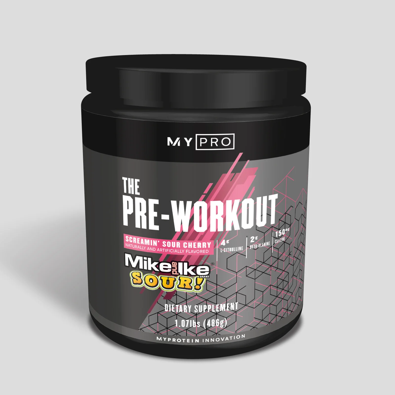 THE Pre-Workout MIKE AND IKE® Flavors (Limited Time Only) - 0.97lb - Screamin' Sour Cherry Image 1