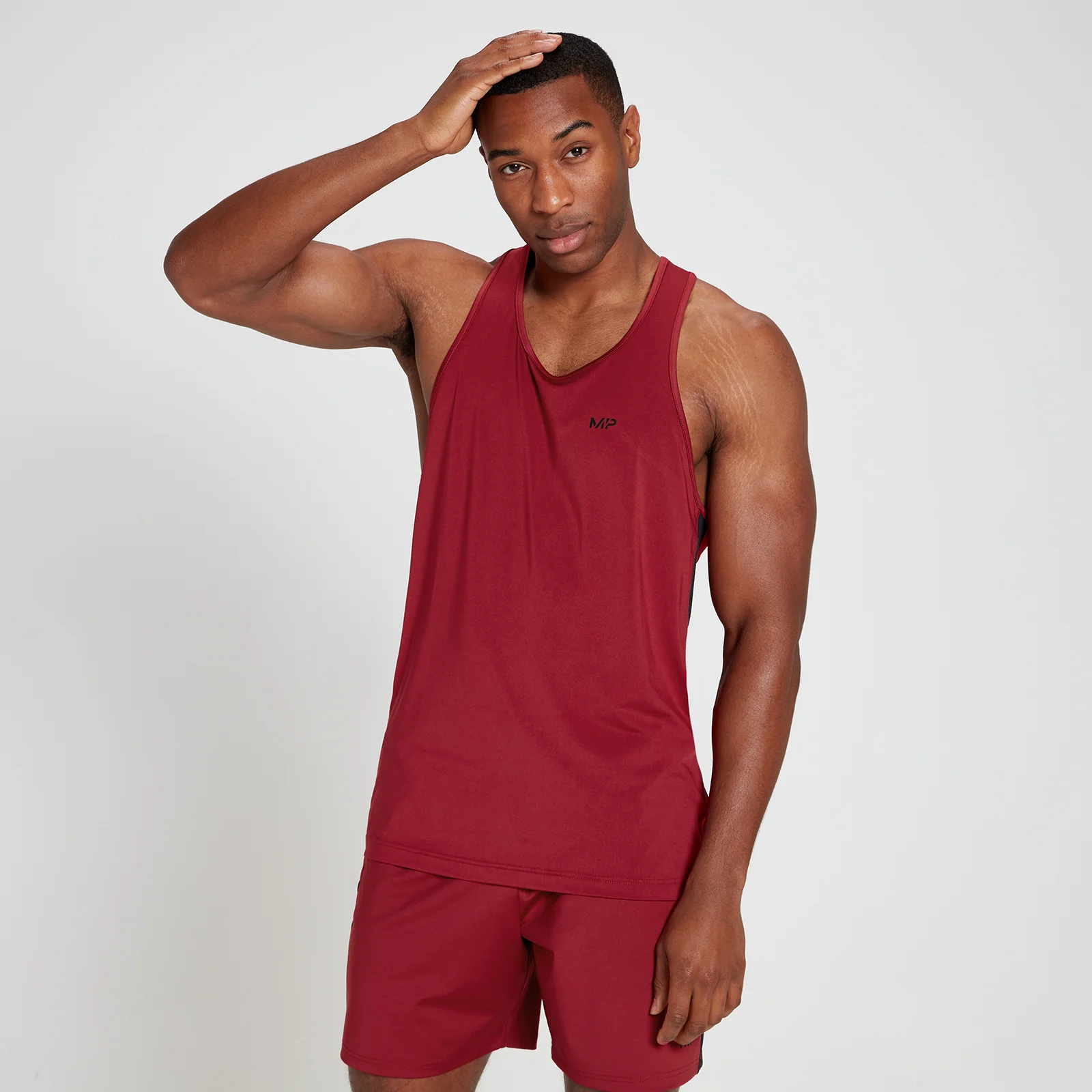 MP Men's Tempo Tank Top - Scarlet - M Image 1