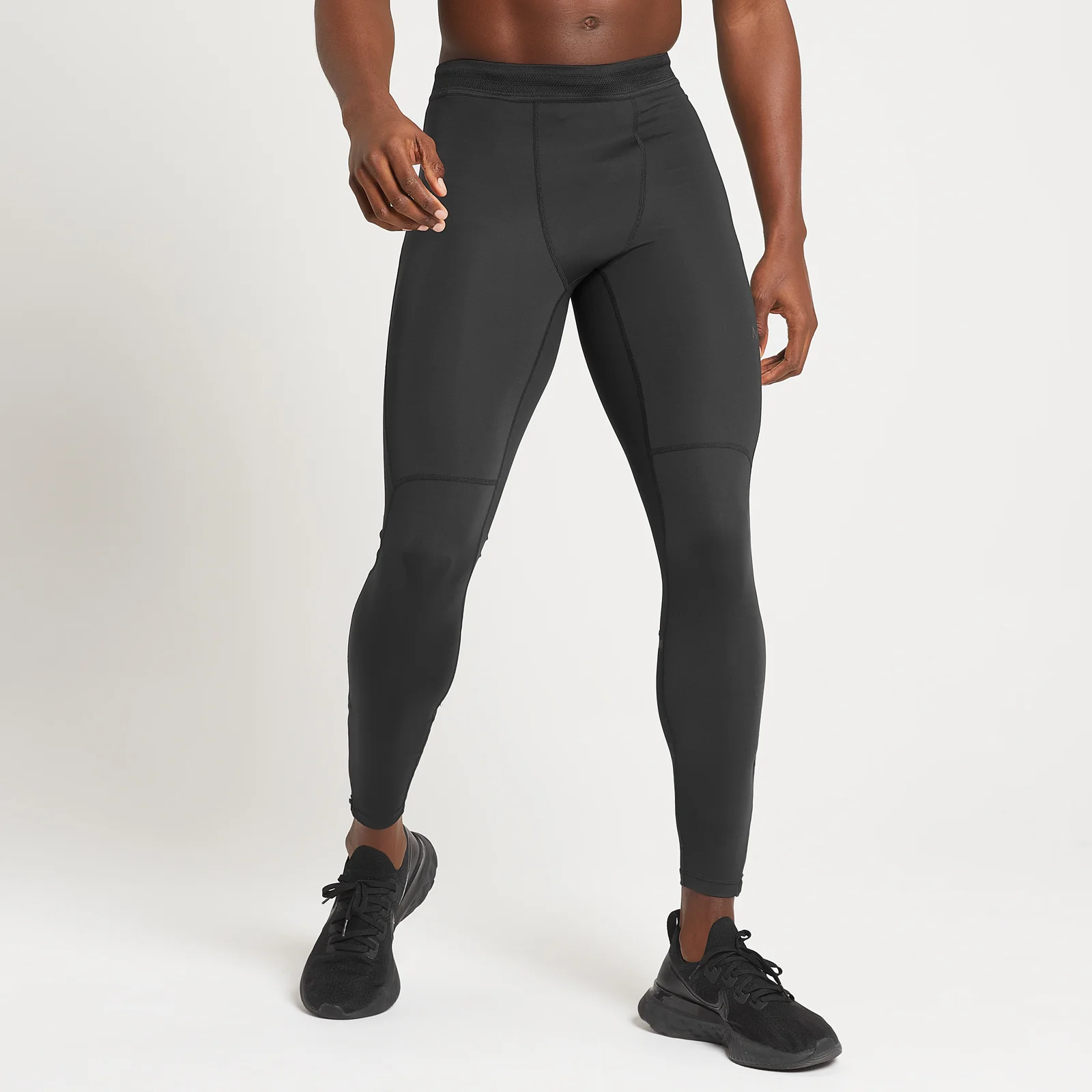 MP Men's Velocity Ultra Full Length Tights - Black - XXS Image 1