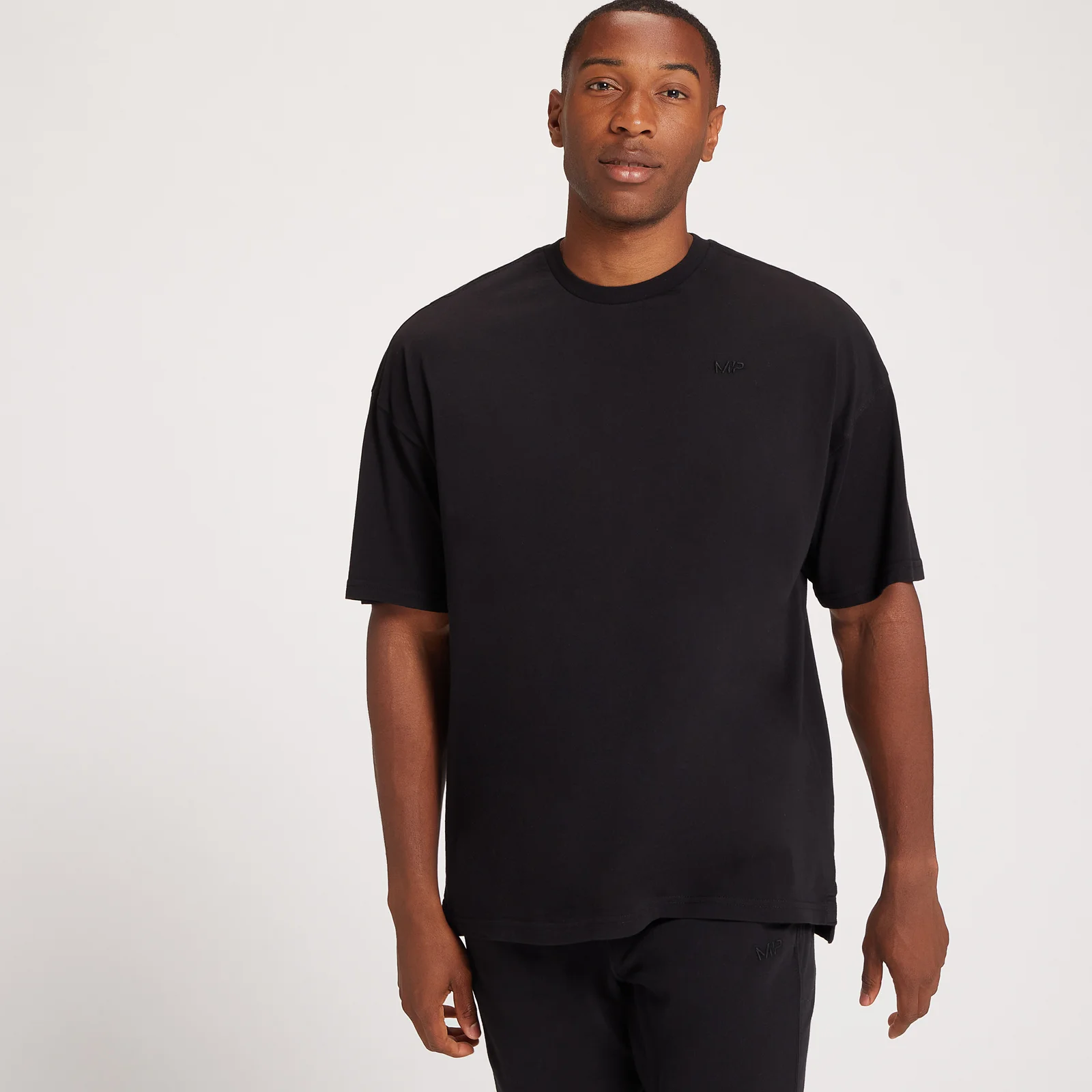 MP Men's Dynamic Training Oversized Short Sleeve T-Shirt - Washed Black - XS Image 1