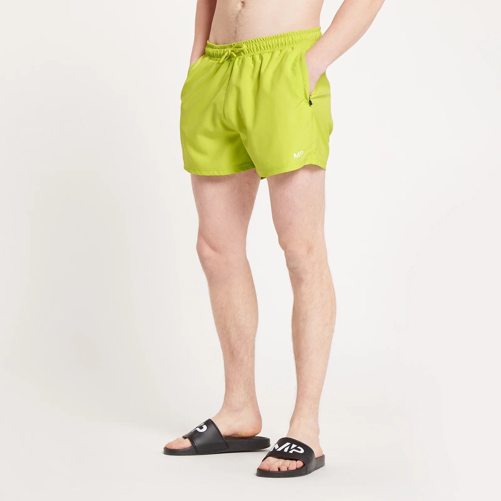 MP Men's Atlantic Swim Shorts - Acid Lime - XXS Image 1