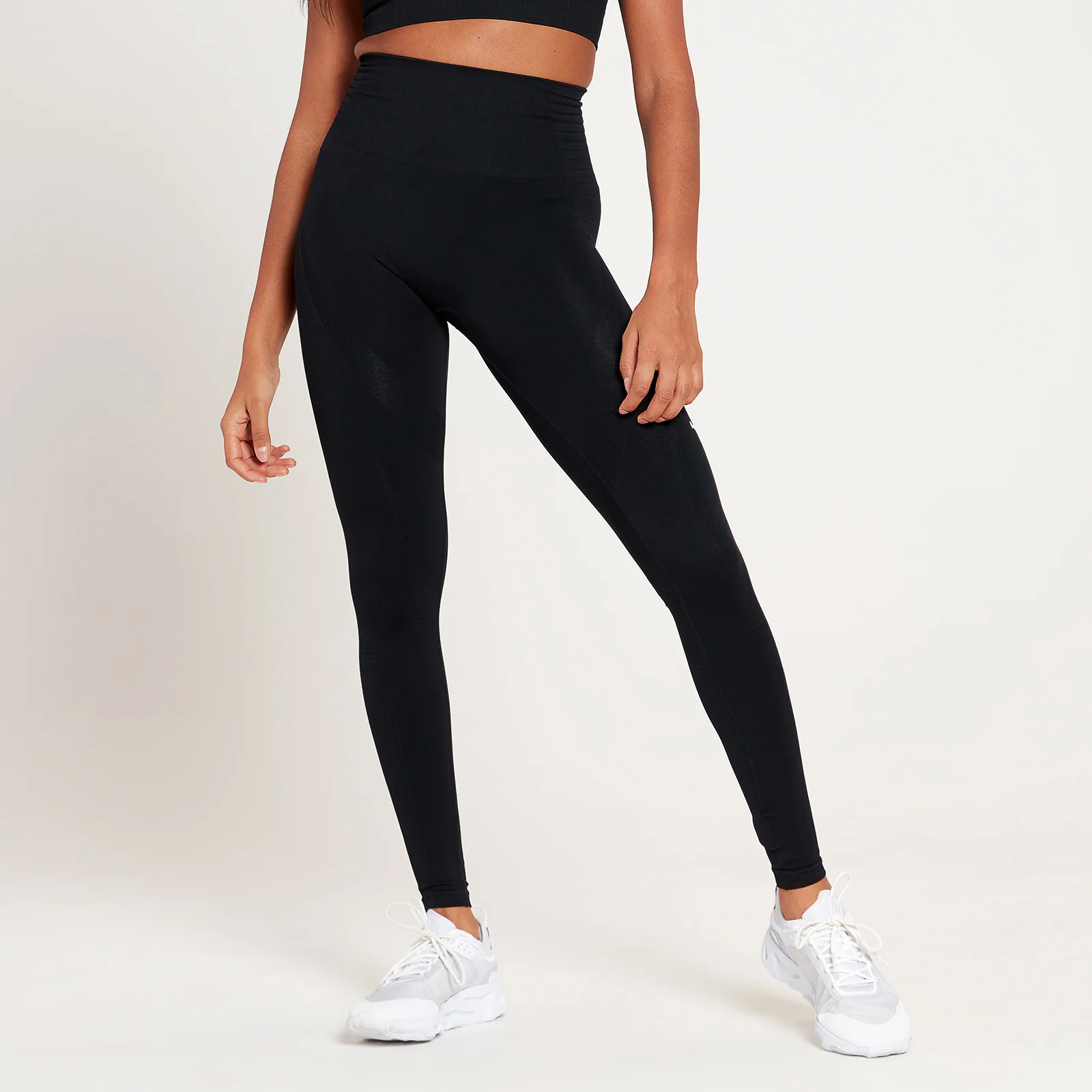 MP Women's Tempo Seamless Leggings - Black - S Image 1