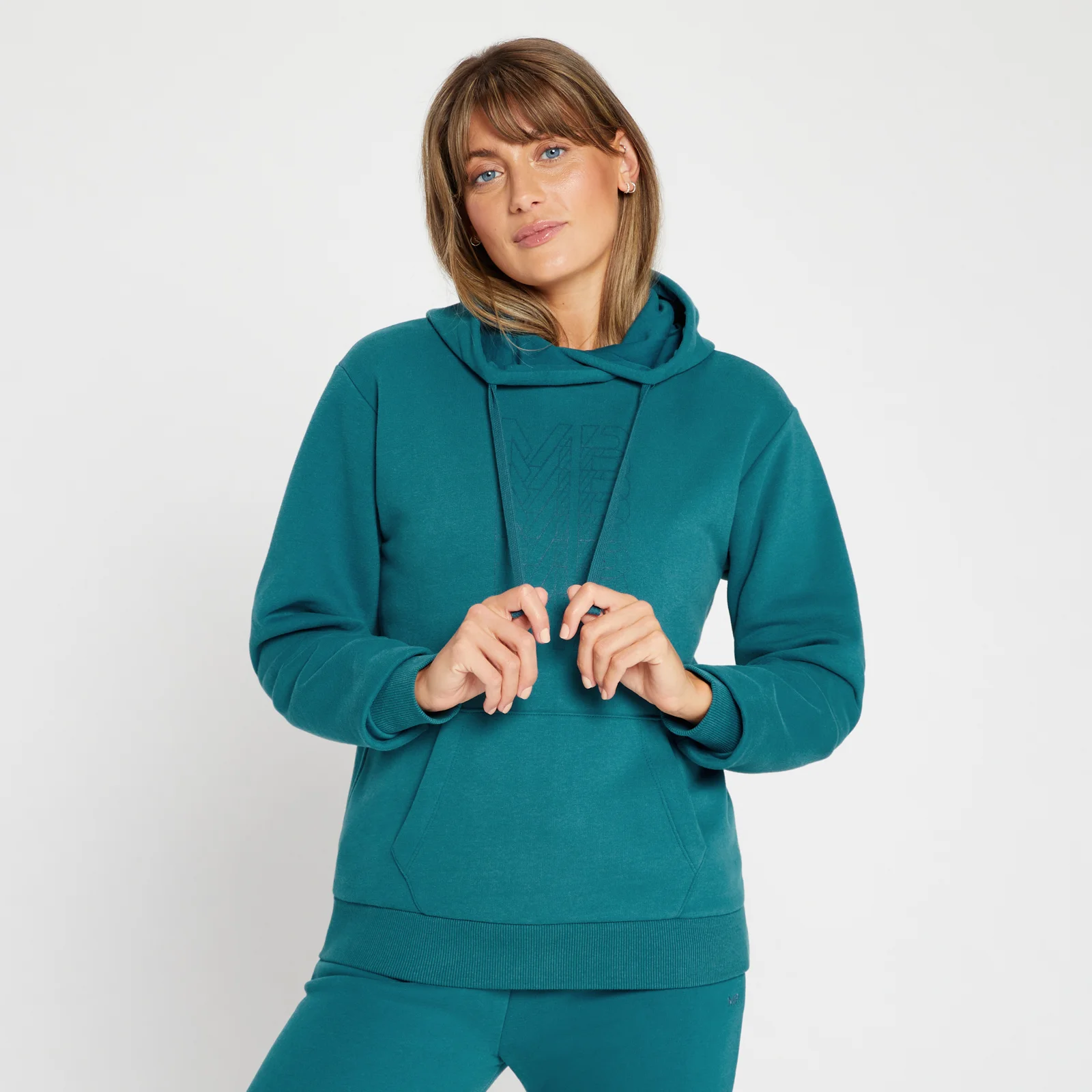 MP Women's Repeat MP Hoodie - Deep Lake - XXS Image 1