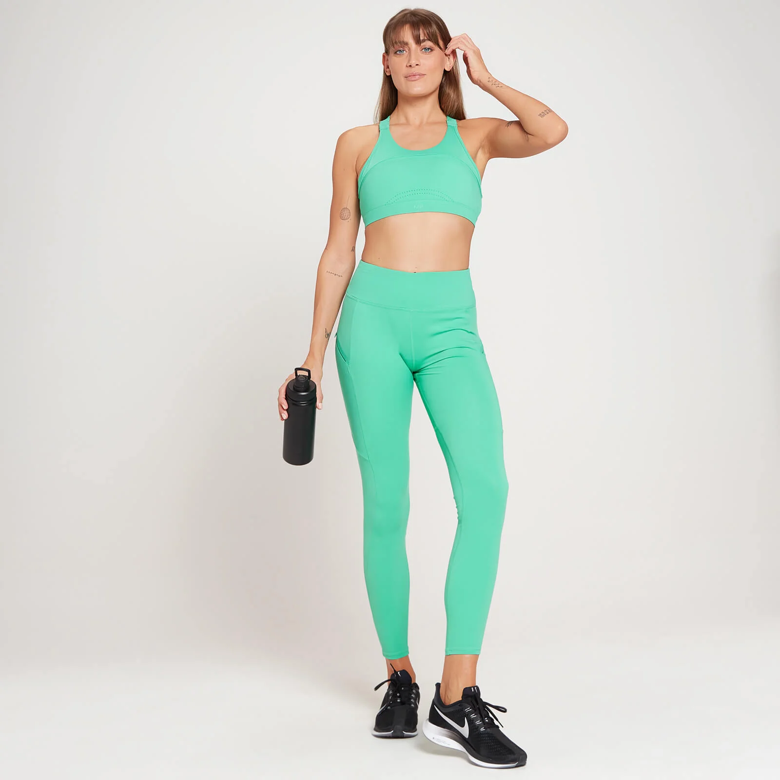 MP Women's Velocity Ultra Cross Back Sports Bra - Ice Green - XXS Image 1