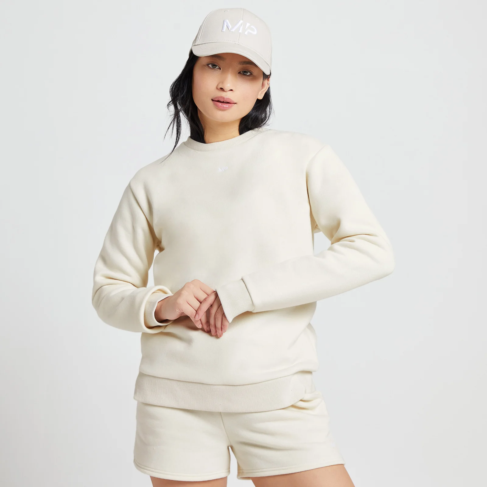 MP Women's Rest Day Sweatshirt - Ecru - XXS Image 1