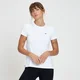 MP Women's Composure Longline Short Sleeve Top - White
