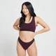 MP Women's Bralette & Thong Set - Grape
