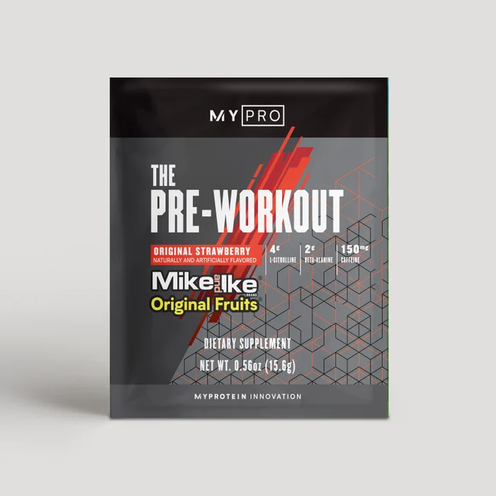 THE Pre-Workout MIKE AND IKE® Samples