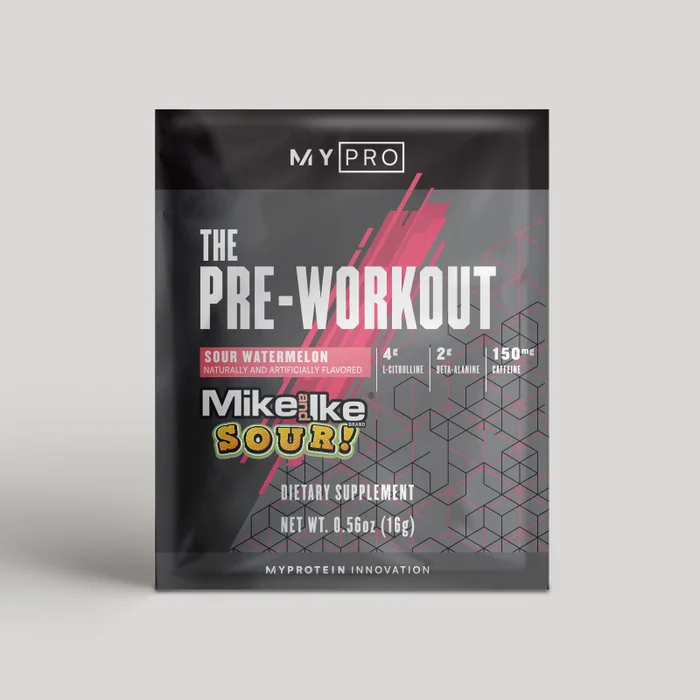 THE Pre-Workout MIKE AND IKE® Samples
