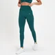 MP Women's Tempo Seamless Leggings - Deep Marine Blue Zebra